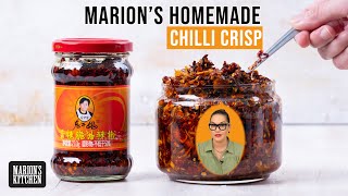 How to make Lao Gan Ma Chili Crisp AT HOME  My Homemade CHILI CRISP Oil Recipe  Marions Kitchen [upl. by Corabella]