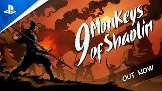 9 Monkeys of Shaolin  Gameplay Trailer  PS4 [upl. by Oel]