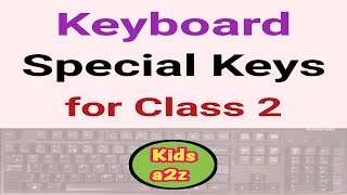 Keyboard  Special Keys for Class 2 [upl. by Ardis668]