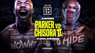 PARKER vs CHISORA II WEIGHIN LIVESTREAM [upl. by Aiynot]