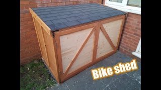 how to make  Bike shed  DIY [upl. by Aseeram427]