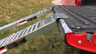 Harbor Freight loading ramps part 2 [upl. by Eneleahcim]