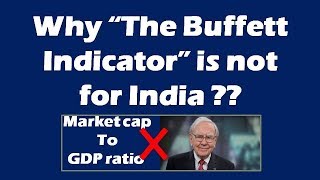 Why “The Warren Buffett Indicator” is not for India [upl. by Tish951]