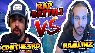 RAP BATTLE  ● CDNTHE3RD VS HAMLINZ ● FORTNITE RAP COMPILATION BARZ ● CEEZ amp HAMLINZ RAP [upl. by Wilkinson752]