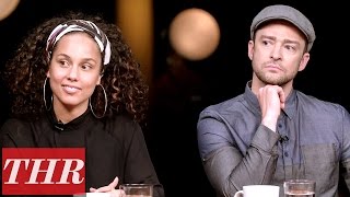 THR Full Oscar Songwriters Roundtable Justin Timberlake John Legend Alicia Keys amp More [upl. by Kelda330]