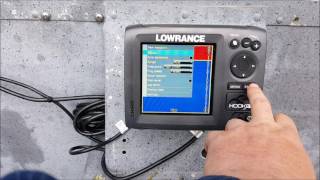 Lowrance hook 5 overview [upl. by Yenruoc]