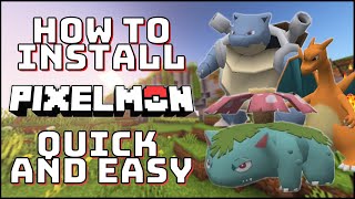 How to Install Pixelmon 812 for PC  PokeLauncher Easy Guide  Pokemon Minecraft  PocketPixels [upl. by Leummas5]