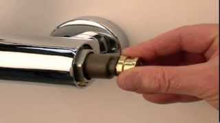 Shower Bar Valve Temperature Calibration Procedure  How to [upl. by Light]