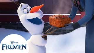 Olaf Saves the Fruitcake  Frozen [upl. by Nemra350]