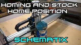 How To Home A CNC Mill And Setup Milling Stock Home Position [upl. by Leamaj]