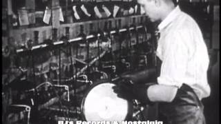 HISTORY OF VINYL RECORDS 1  The 78 RPM Single Manufacturing plant RCA [upl. by Peatroy471]