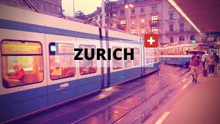 Zurich in 4 minutes  Travel video Switzerland 4K [upl. by Jun]