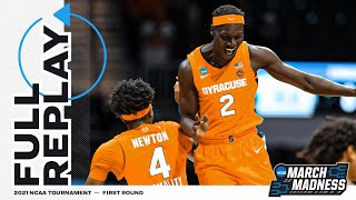 Syracuse vs San Diego State 2021 NCAA tournament 1st round  FULL GAME [upl. by Eittel]