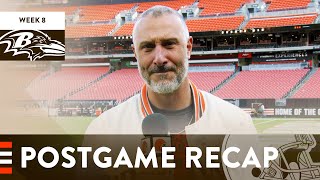 Browns vs Ravens Postgame Recap  Cleveland Browns [upl. by Ranzini426]