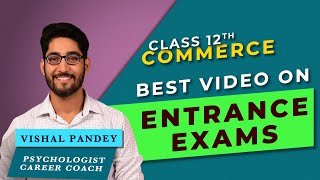 Entrance exams competitive exams amp courses for Commerce students after 12th in India 2021 [upl. by Doria]