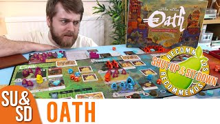 Oath Review  2021s Most Exciting Board Game [upl. by Aihsemek]