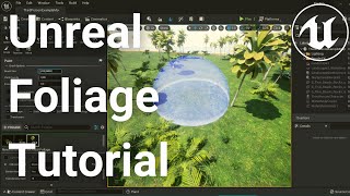 Unreal Engine 5 FOLIAGE Tutorial [upl. by Cusick]