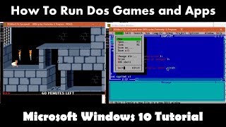 How To Run Dos Programs in Windows 10 Tutorial [upl. by Colly]