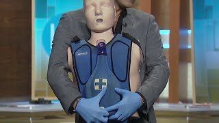 Derrick and Courney learn how to do the Heimlich maneuver  HOUSTON LIFE  KPRC 2 [upl. by Seka]