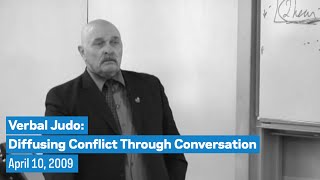 Verbal Judo Diffusing Conflict Through Conversation [upl. by Holli]