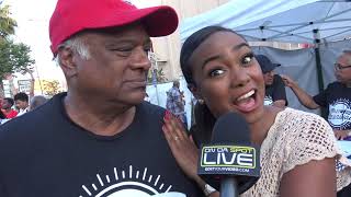 Tatyana Ali amp Dad Hollywood Carnival [upl. by Langston362]