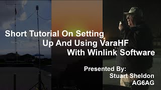 Short Tutorial On Setting Up And Using VaraHF With Winlink Software [upl. by Sardella72]