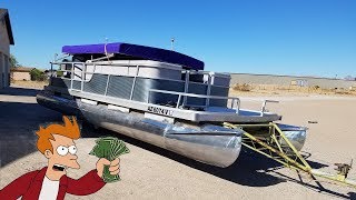 The Cost To Refurbish My Pontoon Boat DIY [upl. by Priest447]