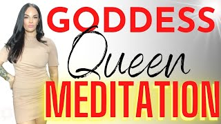 👑 GODDESS QUEEN MEDITATION  Law Of Assumption Guided Meditation  Kim Velez LMHC [upl. by Jamilla]