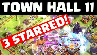 Clash of Clans Town Hall 11 THREE STAR ATTACKS ♦ CoC ♦ [upl. by Marmaduke]