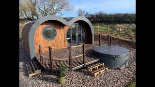 PodLodge Glamping Pod [upl. by Eelyma]