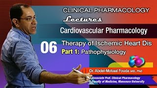 Cardiovascular Pharmacology Ar  06  Ischemic heart disease pathophysiology [upl. by Eleon86]