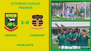 HENDON 20 CHESHUNT  Highlights 26 August 2024 [upl. by Geiger]