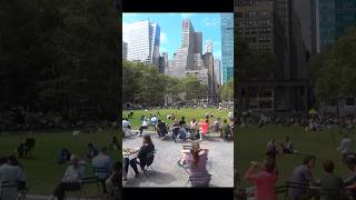 Exploring Bryant Park in New York City [upl. by Crandale590]