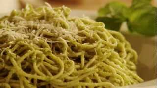 How to Make Simple Pesto Sauce  Allrecipescom [upl. by Ralli]