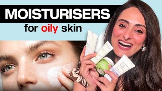 5 Moisturisers for oily skin  Dermatologist [upl. by Gawen]