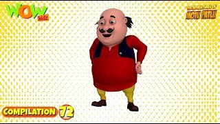 Motu Patlu  Non stop 3 episodes  3D Animation for kids  72 [upl. by Beverlie]