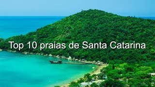 Top 10 praias de Santa Catarina [upl. by Aivitnahs]