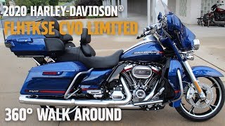 2020 HarleyDavidson® FLHTKSE CVO LIMITED 360° Walkaround Video [upl. by Beulah]