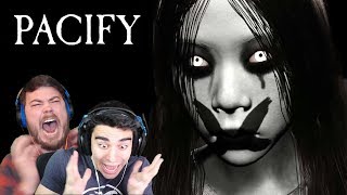 THE SCARIEST COOP GAME IVE PLAYED IN YEARS  Pacify feat TheGameSalmon [upl. by Heiskell]