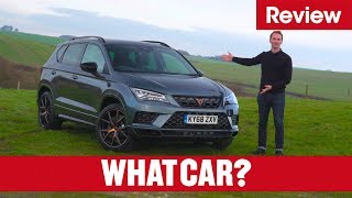 2020 Cupra Ateca SUV review – a Golf R in SUV styling  What Car [upl. by Moira]