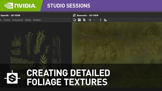 Creating Detailed Foliage Textures in Substance Designer amp Maya w Javier Perez [upl. by Card311]