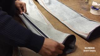 How to Taper Jeans Professionally [upl. by Reemas]