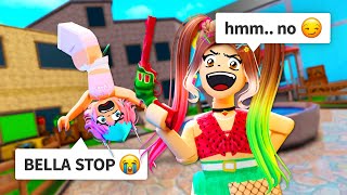 I REGRET TEACHING IBELLA THIS ROBLOX GLITCH [upl. by Esadnac]