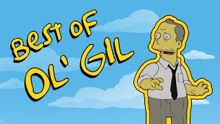 The Best of Old Gil Gunderson  The Simpsons Compilation [upl. by Ardnuhs239]