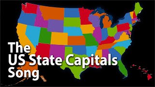 The US State Capitals Song [upl. by Narut]