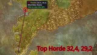 Stranglethorn Vale Flight Master Location WoW Classic HORDE AND ALLIANCE [upl. by Ardnua]