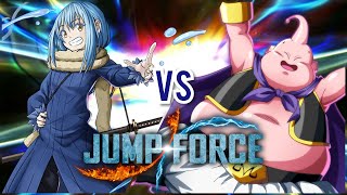 JUMP FORCE Rimuru vs Majin Buu [upl. by Rosco284]