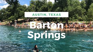 Barton Springs Pool Austin Texas [upl. by Maltzman]