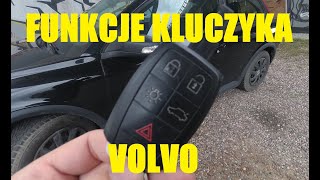 Kluczyk Volvo  Funkcje kluczyka Volvo  Volvo Key  MotoNacja [upl. by Fafa]