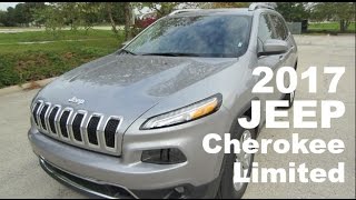 2017 Jeep Cherokee Limited  Full Review it has a power plug [upl. by Greenlee]